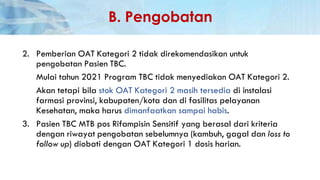 List Program Tbbc Perubahan Alur Diagnosa dan Pengobatan TBC.pptx