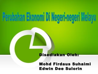 Disediakan Oleh:
Mohd Firdaus Suhaimi
Edwin Dee Sulorin
 