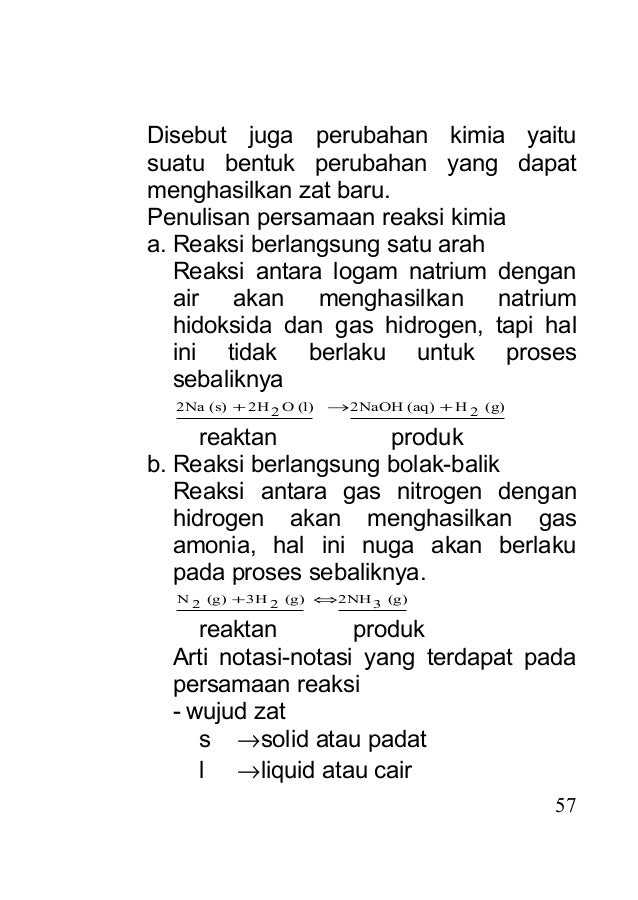 Perubahan Fisika Dan Kimia