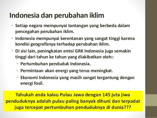 Perubahan Iklim Apa Dan Bagaimana