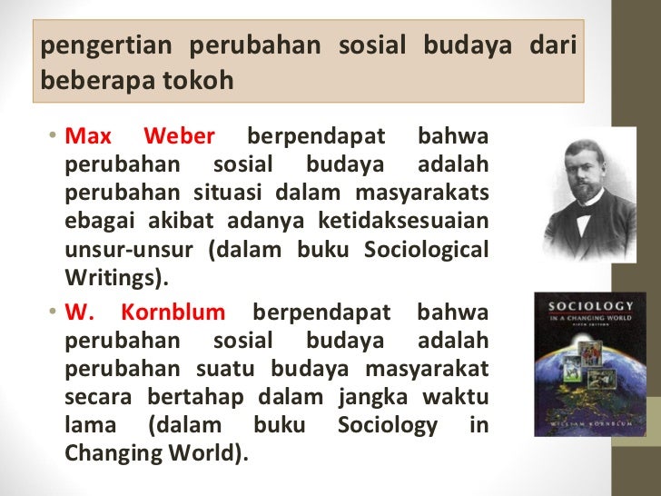 Perubahan Sosial