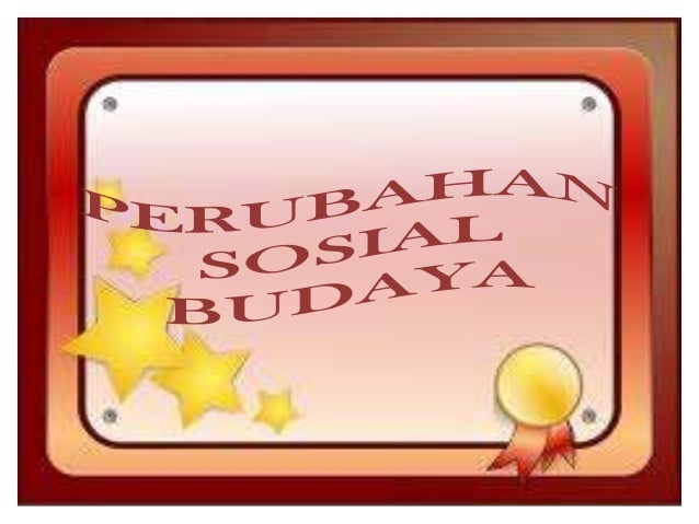 Perubahan sosial