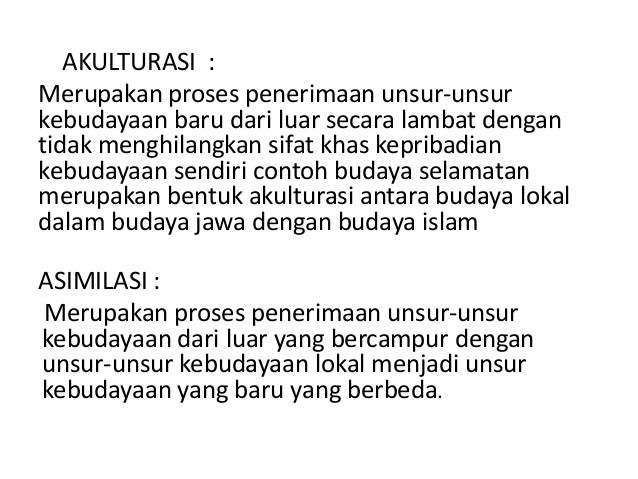 Perubahan Sosial Perubahan Sosial