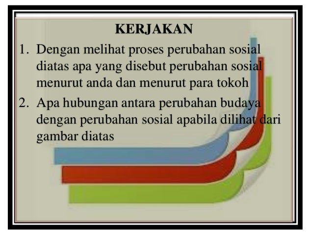 Perubahan sosial