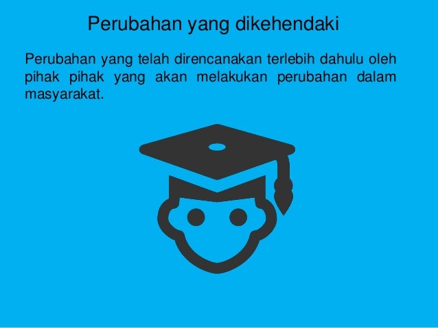 Perubahan Sosial Bentuk Bentuk Perubahan Sosial