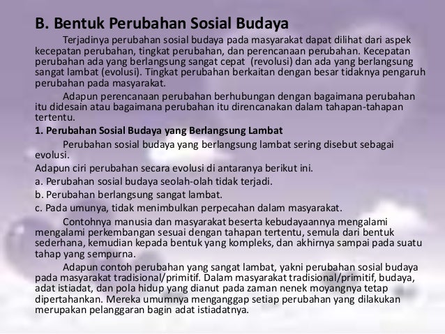 Mengetahui Proses Perubahan Sosial