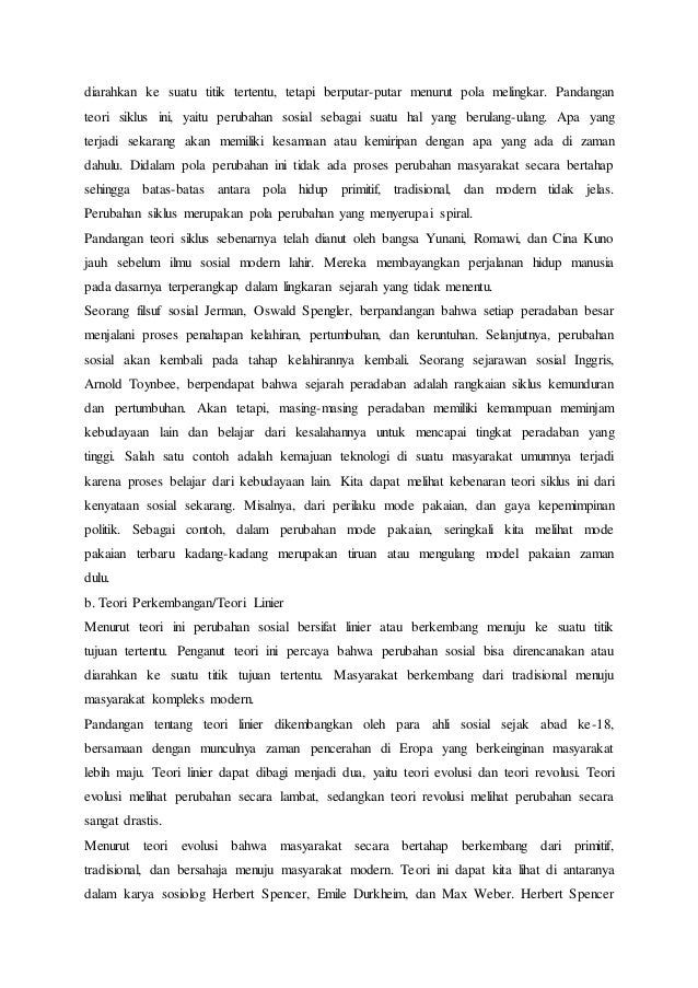 Contoh Dampak Positif Perubahan Sosial Budaya Bagi