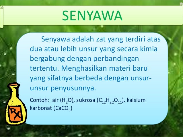 Perubahan tatanan materi