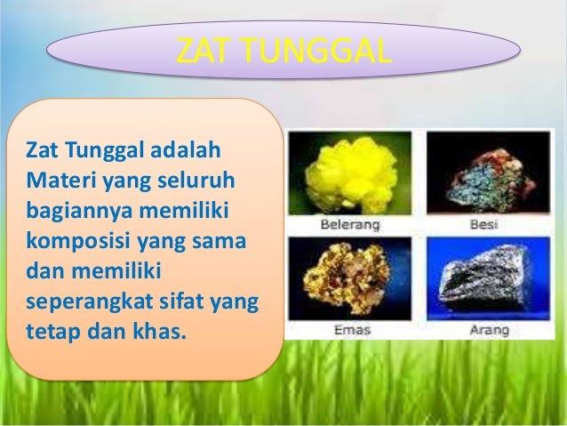 Perubahan tatanan materi