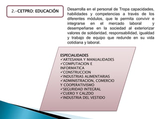 Se reintegro el país al Sistema Financiero Internacional (FMI,BM, BID)1.-ECONOMICO