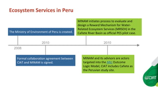 Peru's ecosystem services law