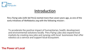 January 2021 Power of Local Webinar: Peru Flying Labs