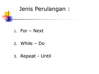 perulangan.ppt