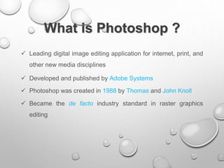 Photoshop Basics | PPTX