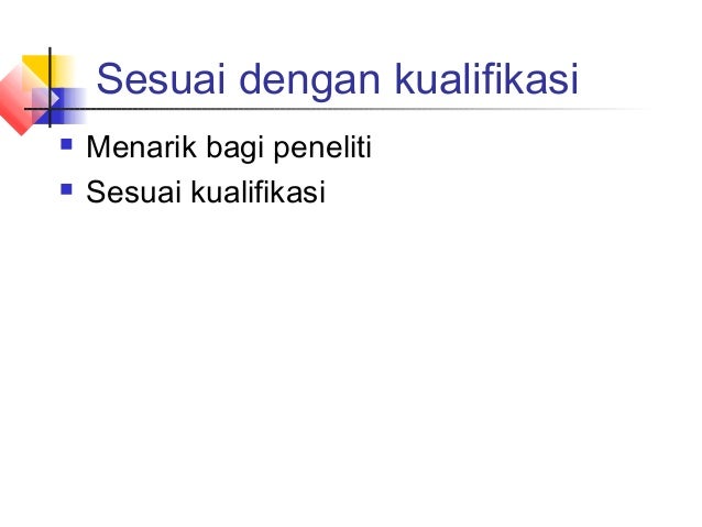 Perumusan masalah