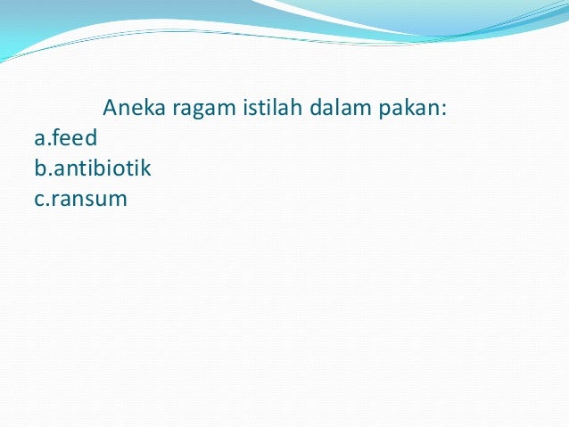 Perundangan & Peraturan Peternakan