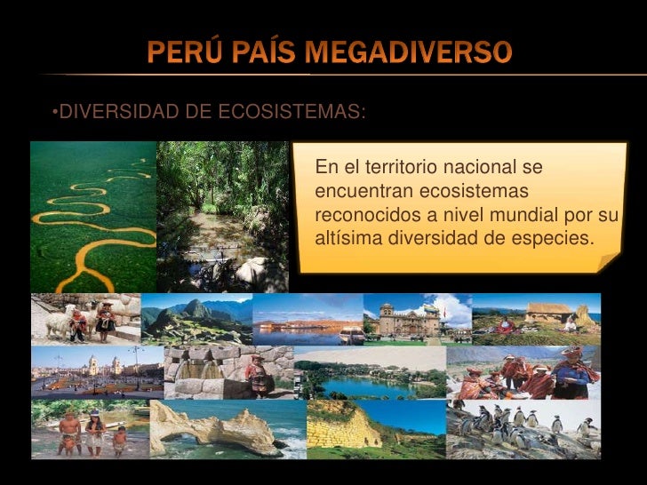 Peru, pais megadiverso