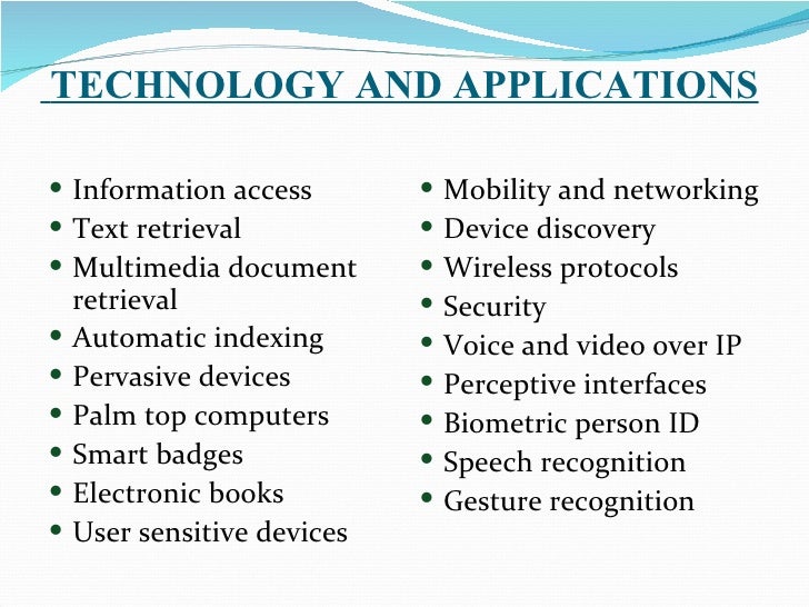 pervasive computing applications ppt Chapter 6 mobile, wireless & pervasive computing ppt video.