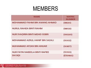 MEMBERS
 