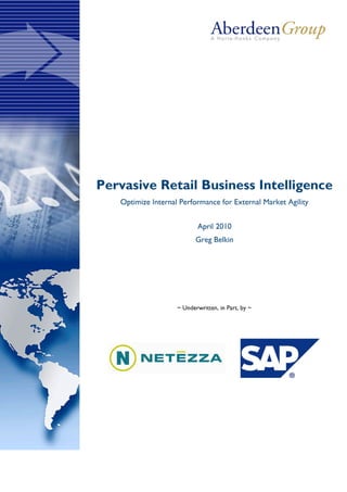 Pervasive Retail Business Intelligence