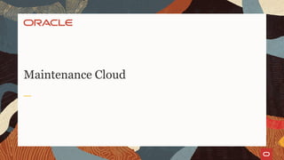 Maintenance Cloud
 