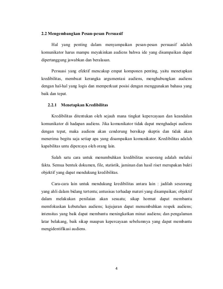 Pernyataan Persuasif Dalam Proposal Lukisan