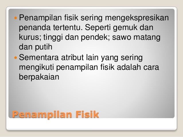 Pesan verbal dan pesan non verbal