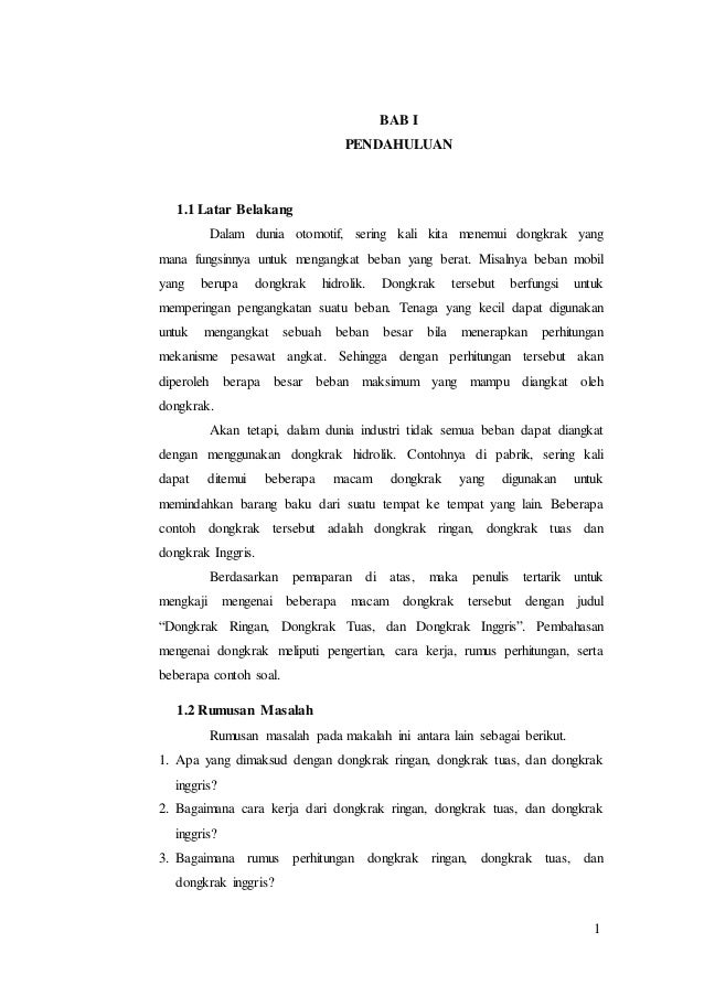 Pesawat angkat kelompok b (Dongkrak)
