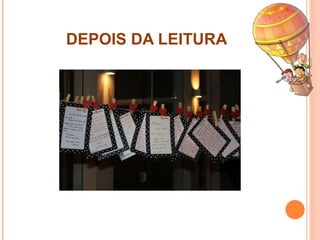 DEPOIS DA LEITURA 