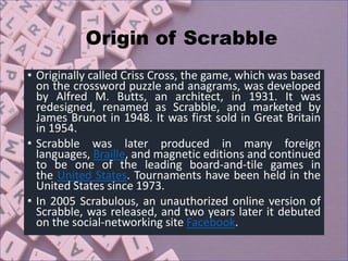Unit 3 Scrabble Grade 8 P.E. | PPTX