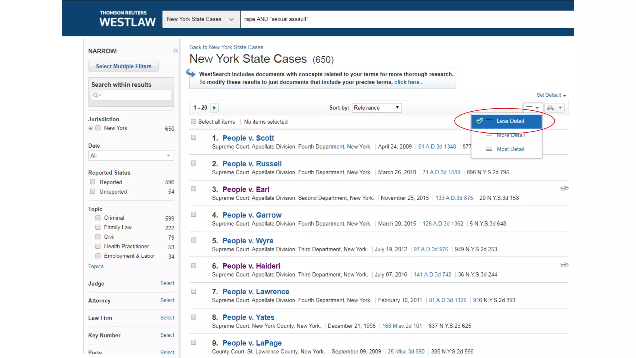 Introduction to Criminal Law Using Westlaw - Pesca