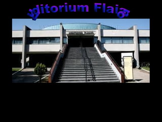 A multipurpose indoor room, which contains up to 500
seats and can be used the whole year around. Within it
operas, concerts, ballets and different plays are
performed.

 