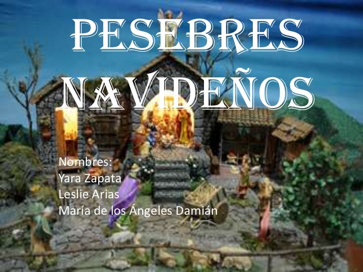 Pesebres navideños