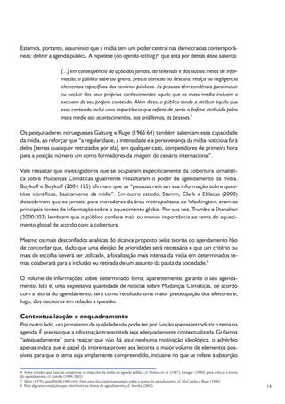 Pesquisa Jornalismo e Mudanças Climáticas - ANDI
