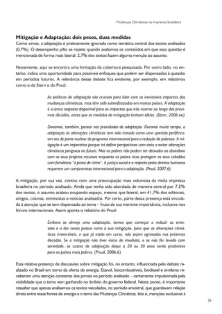 Pesquisa Jornalismo e Mudanças Climáticas - ANDI