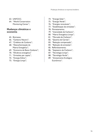 Pesquisa Jornalismo e Mudanças Climáticas - ANDI