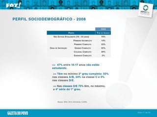 Pesquisa Atitude Foz