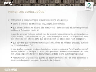 Pesquisa Atitude Foz