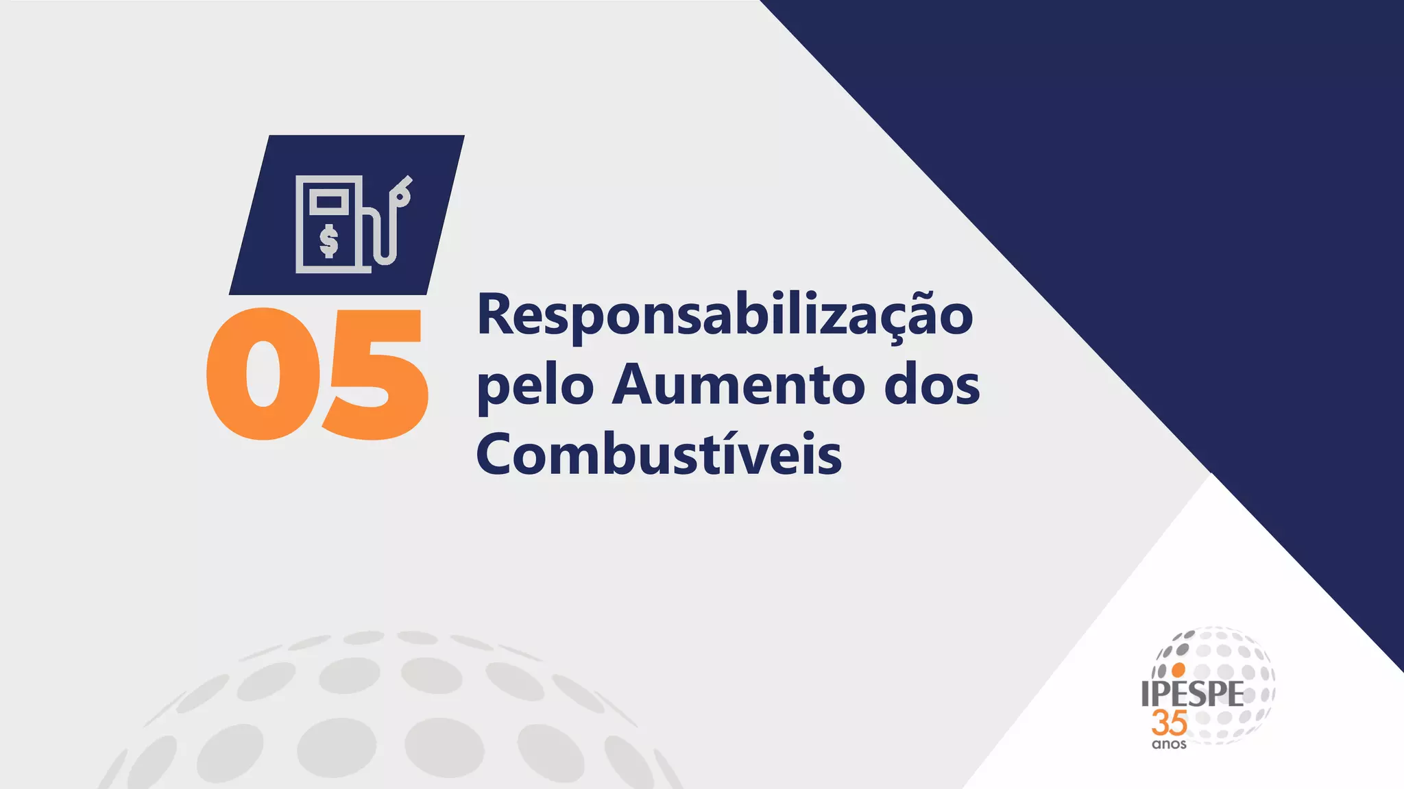05
Responsabilização
pelo Aumento dos
Combustíveis
 