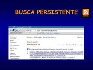 BUSCA PERSISTENTE
 