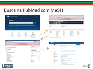 Busca na PubMed com MeSH
 