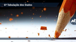 6ª Tabulação dos Dados
 