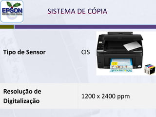 Sistema da impressora