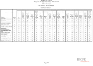 Pesquisa Irbem Ibope 2013 Tabelas