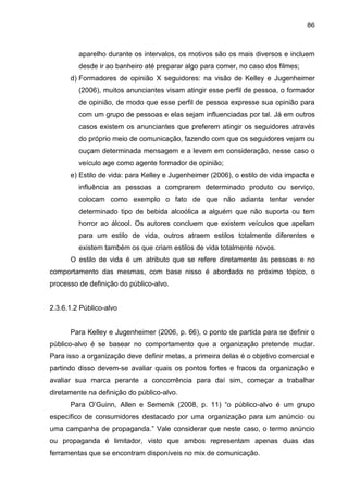 86
aparelho durante os intervalos, os motivos são os mais diversos e incluem
desde ir ao banheiro até preparar algo para c...