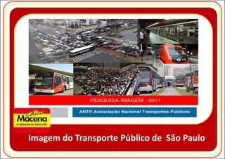 Imagem do Transporte Público de São Paulo
 