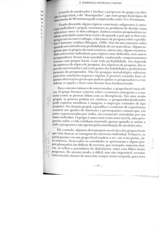 Pesquisa qualitativa com texto, imagem e som   cap 3