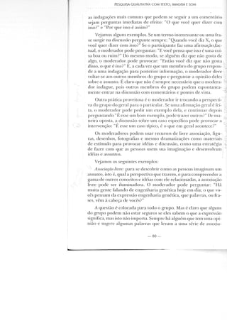 Pesquisa qualitativa com texto, imagem e som   cap 3