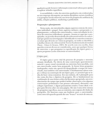 Pesquisa qualitativa com texto, imagem e som   cap 3