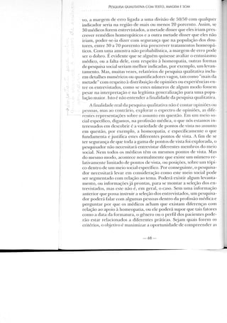 Pesquisa qualitativa com texto, imagem e som   cap 3